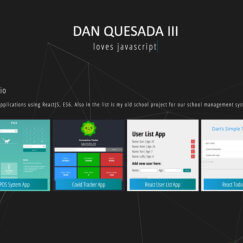 dan quesada portfolio github