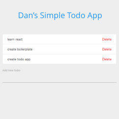 todo app